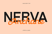 Nerva– Modern Mixed Style Typeface, a Sans Serif Font by MaikoHatta (Thumbnail 1 of 9)