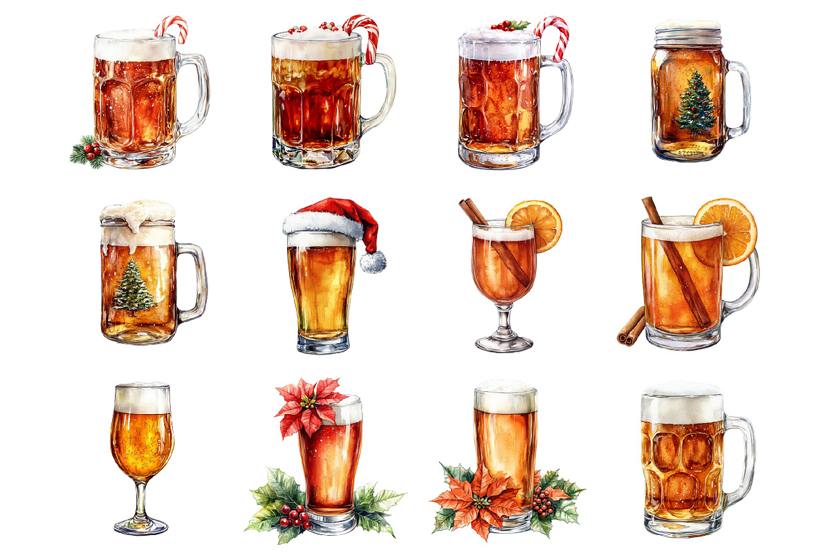 Christmas Beer Sublimation Bundle, a Graphic by CitraGraphics (Photo 4 of 4)