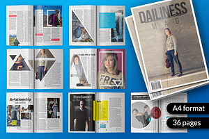 Lifestyle Magazine Template