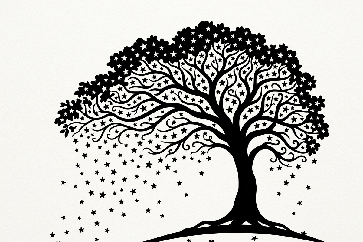 Elegant dream tree silhouette design, a Healthcare Illustration by Amazin_art (Photo 47 of 49)