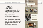 Canva Sales Page - Black and Beige, a Templates & Theme by Freedom Business Shop (Thumbnail 4 of 10)