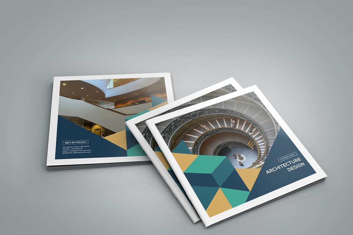 Architecture Brochure Template, a Brochure Template by retrographix (Photo 2 of 10)