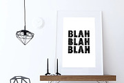 Blah Blah Blah, an Illustration by Tazi Design (Thumbnail 2 of 3)