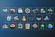 Eid Al-Fitr 3D Icon Pack, an Object 3D Model by Haps Space (Thumbnail 4 of 4)