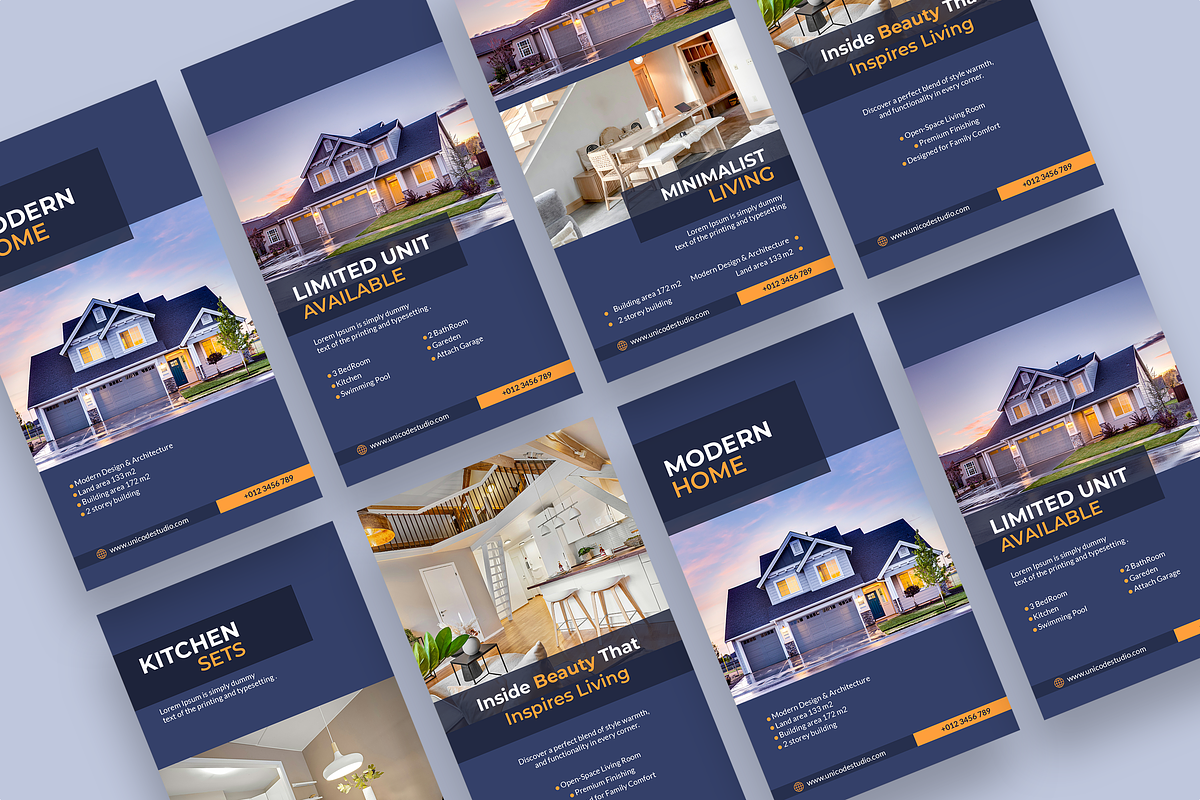 Modern Home Real Estate Instagram, a Social Media Template by UnicodeID (Photo 2 of 4)