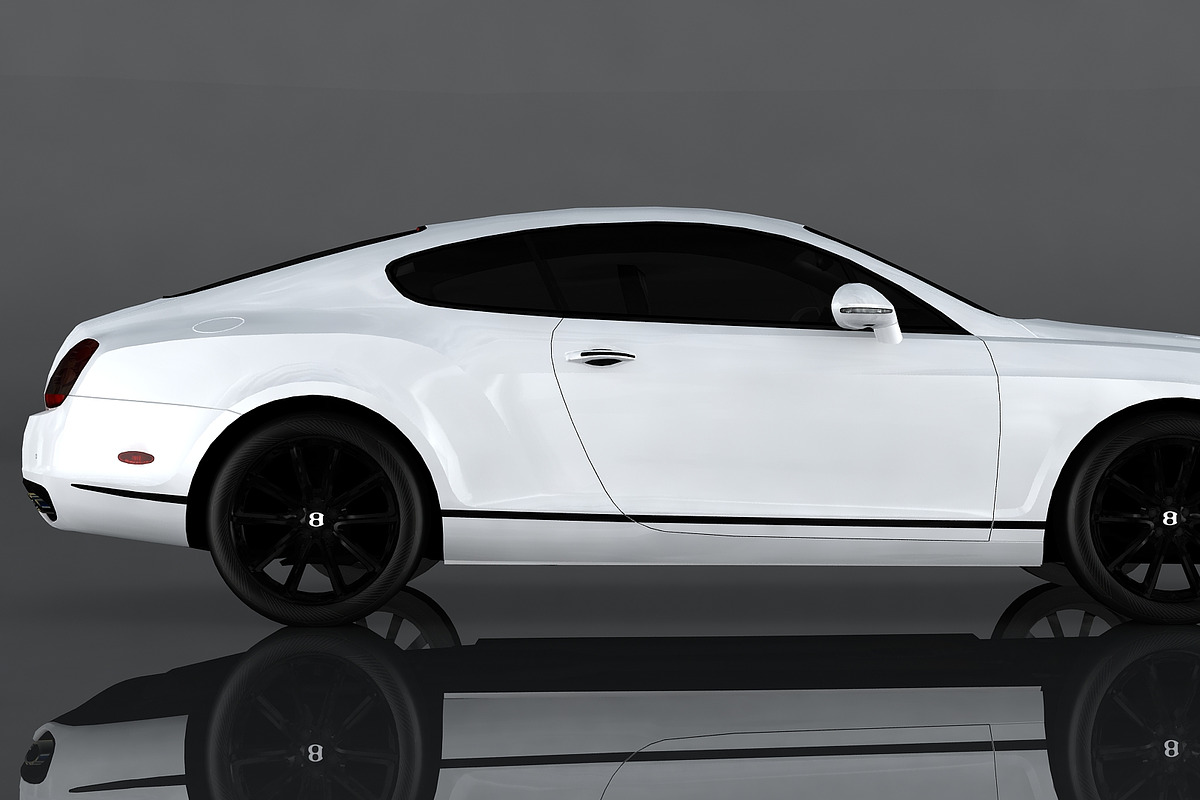 2010 Bentley Continental Supersports, a Cars & Vehicle 3D Model by valtriiu (Photo 4 of 12)