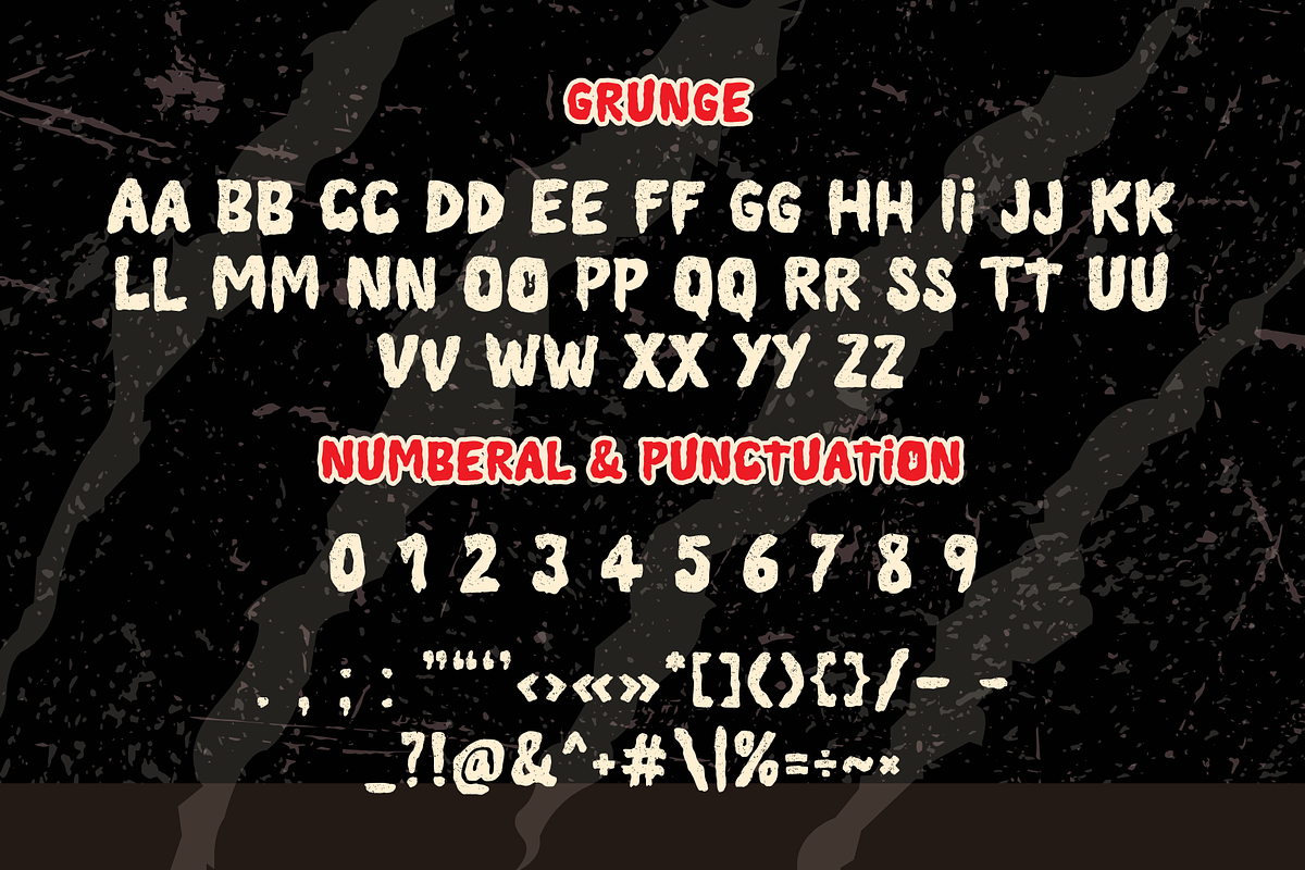 Dark Thriller is a Halloween font, a Handwritten Font by Brown Cupple (Photo 9 of 9)