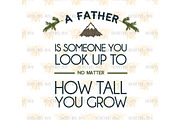 A Father Is Someone You Look Up To, a Graphic by JBArt Clipart (Thumbnail 2 of 2)