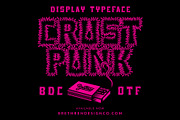 Crust Punk Display Font, a Font by Brethrendesignco (Thumbnail 5 of 5)