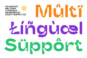 CS Marley – Inktrap Font, a Sans Serif Font by Craft Supply Co. (Thumbnail 3 of 8)