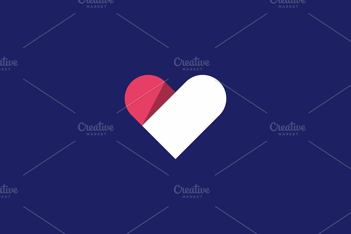 Lovely logo icon template, a Branding & Logo Template by Dyn Studio (Photo 1 of 2)