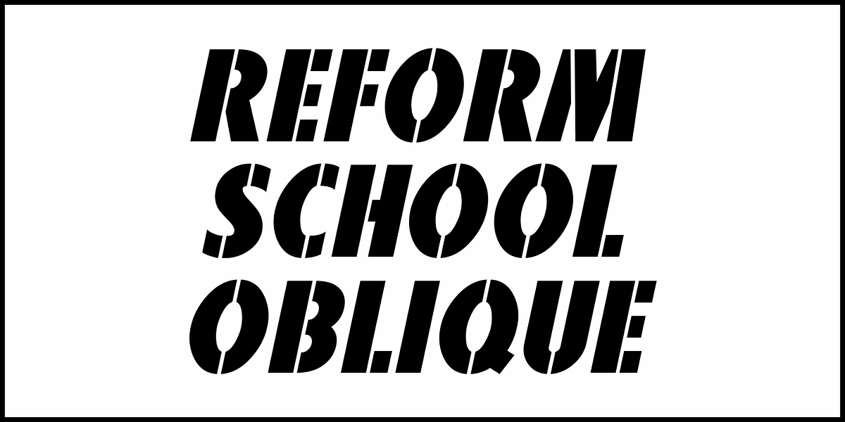 Reform School JNL, a Sans Serif Font by Jeff Levine Fonts (Photo 4 of 5)