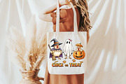 Chick Or Treat Retro Halloween PNG, an Illustration by DreamCafeArt (Thumbnail 4 of 6)