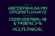 Candle Modern Tech Futuristic Sans S, a Sans Serif Font by Perfectype (Thumbnail 7 of 7)
