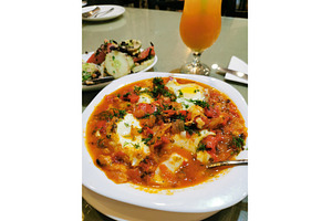 Chirbuli served in white bowl, a Food & Drink Photo by sceptical cactus