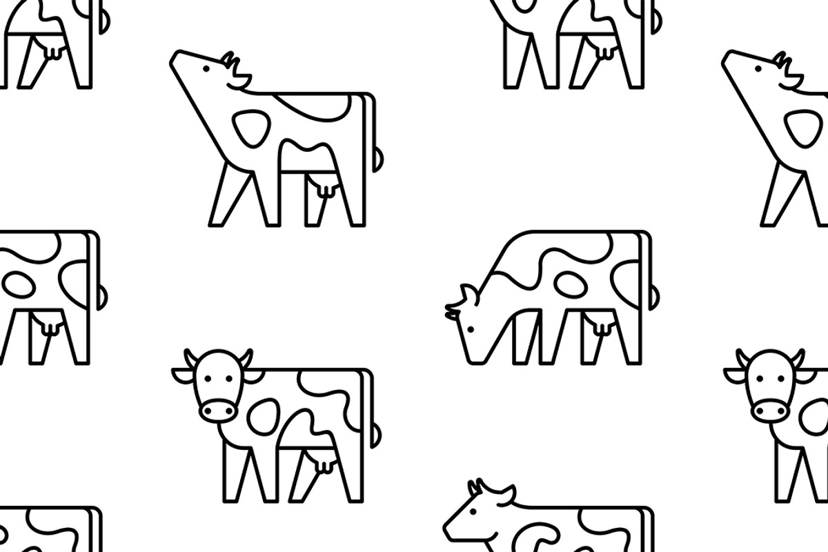 Cow Logo, a Graphic by NataliiaVolyk (Photo 7 of 7)