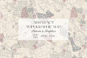 Abstract Topographic Map Pattern, a Pattern Graphic by StudioGlouna (Thumbnail 1 of 5)