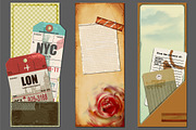 Vintage Travel Mega Pack, Vector, a Texture Illustration by a Blond Moment (Thumbnail 3 of 6)