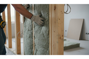 Worker installing thick green, an Architecture Photo by Igor Tichonow
