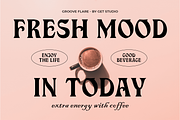 Groove Flare - Display Groovy Font, a Serif Font by Get Studio (Thumbnail 8 of 11)