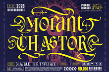 Morant Chastor Typeface