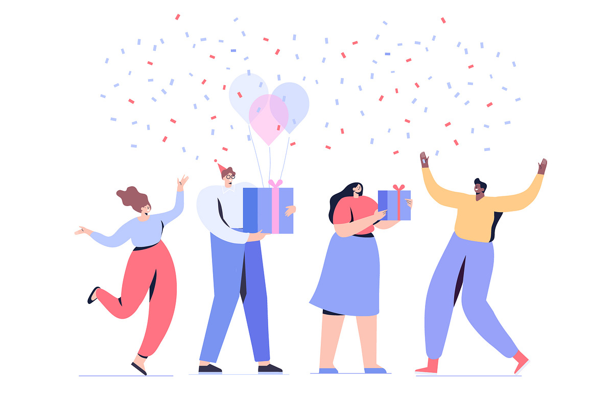 Big Vector set of people characters, a Person Illustration by Vector_Art (Photo 23 of 25)