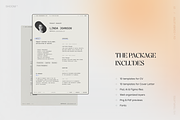 Modern Resume Bundle: 10 PRO Themes, a Resume Template by SHOOM HOUSE (Thumbnail 2 of 13)