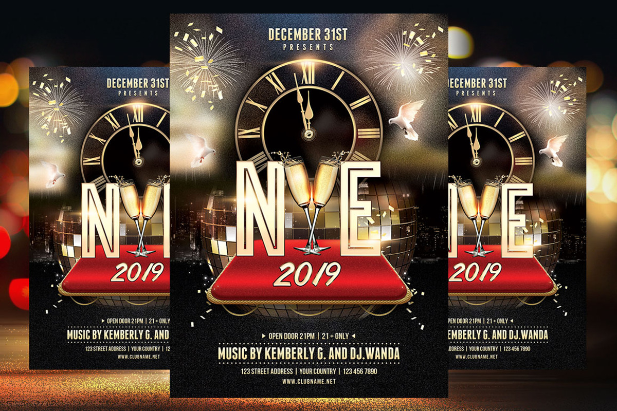 2019 Flyer Template, a Flyer Template by Briell Design (Photo 1 of 2)
