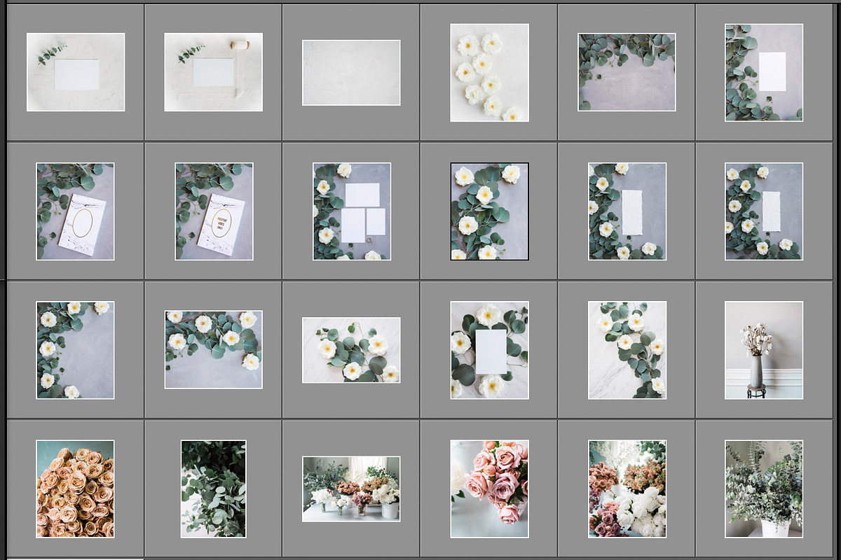 Eucalyptus Floral Mockup Bundle, a Social Media Template by LaPorte Images (Photo 14 of 14)
