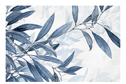 Cyle Collection · Blue Tone Leaves, a Background Graphic by milatovar (Thumbnail 27 of 32)