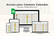 YouTube & Social Media Planner 2025, a Social Media Template by Marketello Studio (Thumbnail 5 of 6)