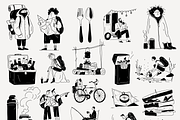 Lets Go Camping: 50 Illustration Set, a Person Illustration by Veyla (Thumbnail 5 of 14)