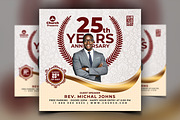 Church Celebration Flyer Template, a Flyer Template by AfzaalGraphics (Thumbnail 1 of 2)