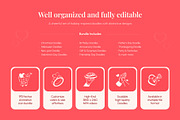Animated Love and Celebration Icons, an Outline Icon by Prosymbols (Thumbnail 2 of 7)