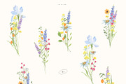 Mountains Meadow watercolor, a Seasonal Illustration by LiChu Art (Thumbnail 7 of 17)