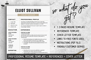 RESUME Design CV Template (MS Word), a Resume Template by LevelUpResume (Thumbnail 3 of 5)