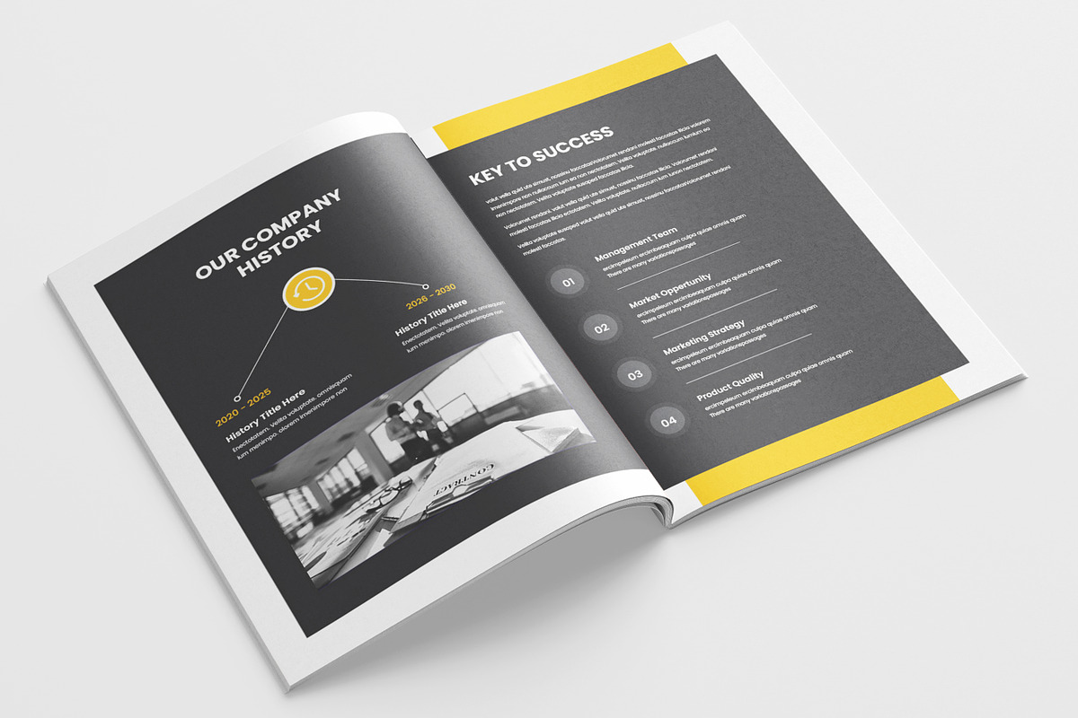 Business Planner Brochure, a Brochure Template by Niofix (Photo 3 of 6)
