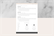 Ayra Stark Resume Template, a Resume Template by PAPPERMINT RESUME STUDIO (Thumbnail 2 of 4)
