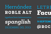 Roble Alt, a Slab Serif Font by Latinotype (Thumbnail 5 of 5)