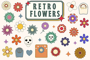 65 Retro Clipart Sublimation Bundle, a Decorative Illustration by ClipArtTime (Thumbnail 3 of 5)
