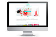Amber - Girlish WP Theme 30% OFF, a WordPress Template by IdeaBox Themes (Thumbnail 2 of 5)