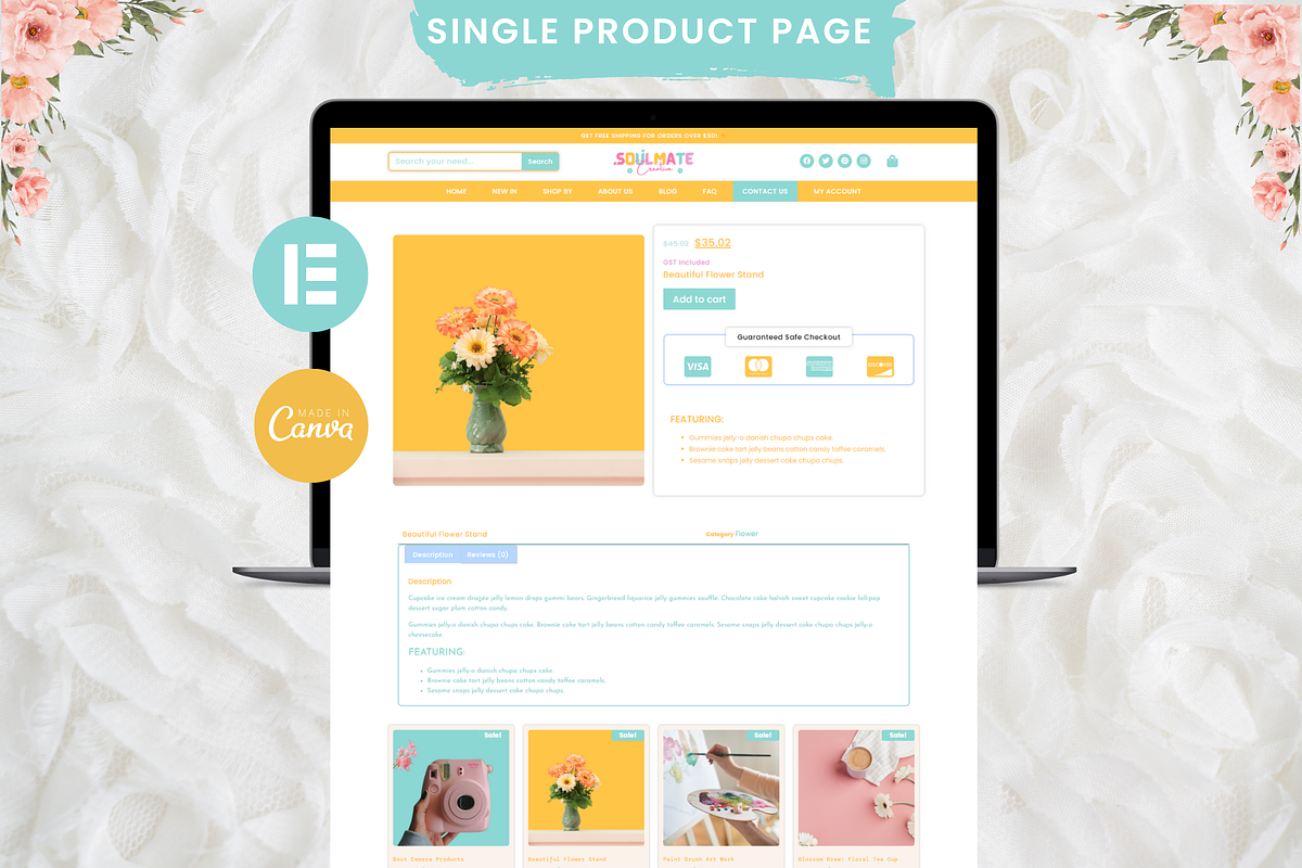 Soulmate Wordpress Elementor Theme, a WordPress Template by Websiteboy (Photo 4 of 9)