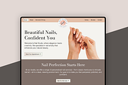 Nail Salon Wix Studio Website, a Wix Template by Kitteeh (Thumbnail 7 of 9)