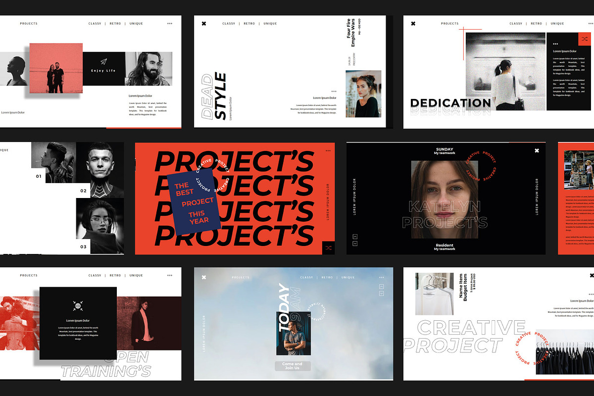 XGdragon Googleslide Template, a Presentation Template by Rocket Template (Photo 8 of 14)