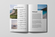 Travel Magazine Template, a Magazine Template by xtratimebd (Thumbnail 2 of 11)