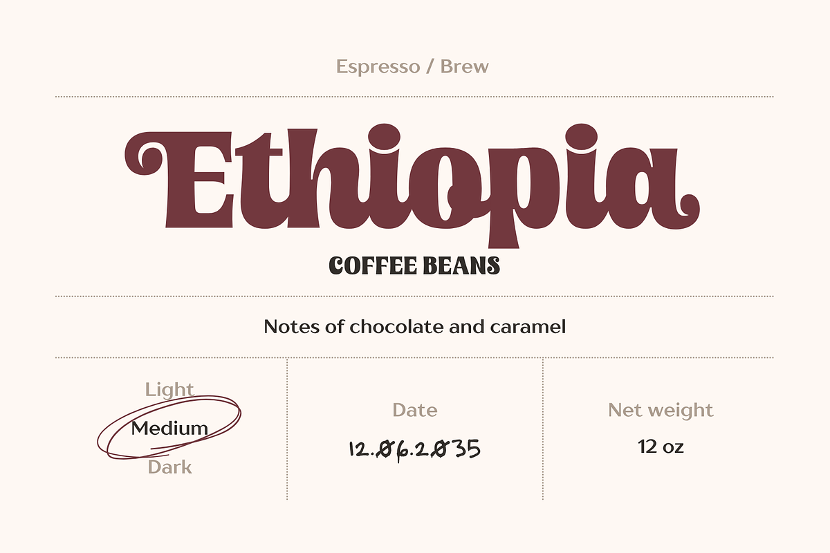 Moilenka - A Bold Retro Script, a Handwritten Font by Ainun Jinan (Photo 8 of 12)