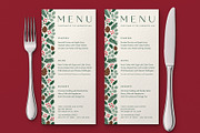 Evergreen Christmas Menu Template, a Flyer Template by BrandPacks (Thumbnail 2 of 6)