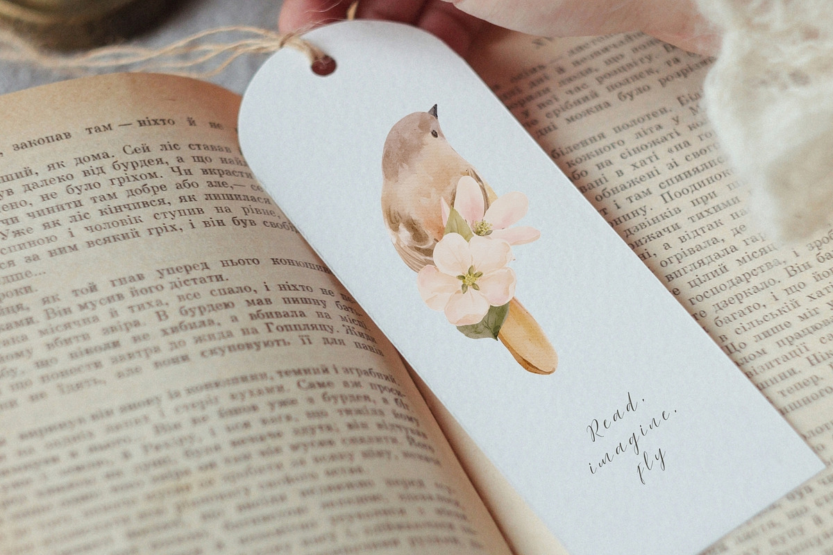 Watercolor Spring Birds & Blossoms, an Animal Illustration by Jenteva Art (Photo 3 of 17)