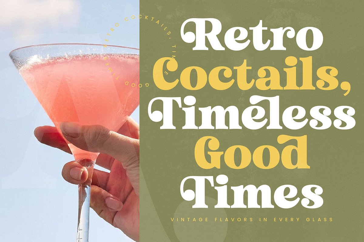 Trendy Voyage Modern Retro Serif, a Serif Font by timelesstype.co (Photo 14 of 20)