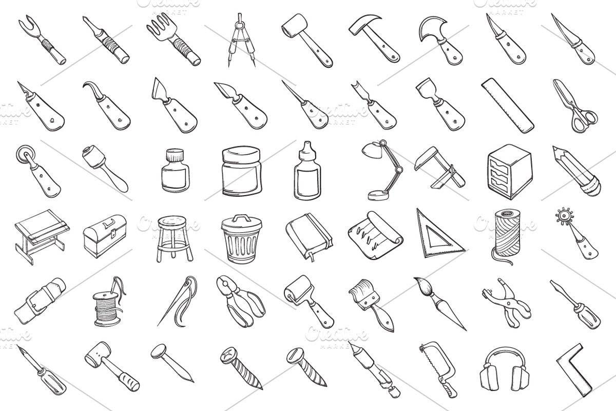 707 Hand Draw doodle icons set, an Outline Icon by TKDoodle (Photo 6 of 17)